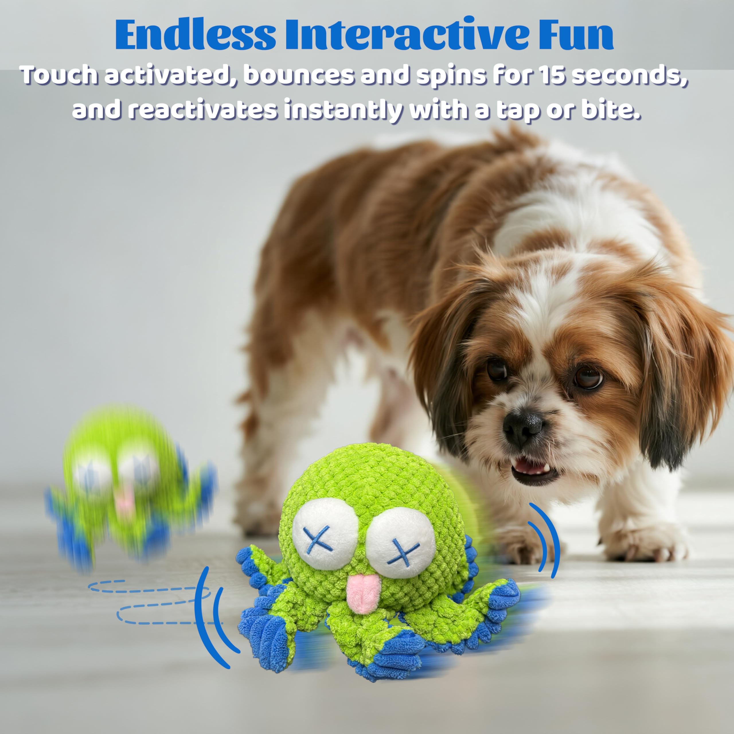 GUKCO Rechargeable Dog Toy offers long play between charges