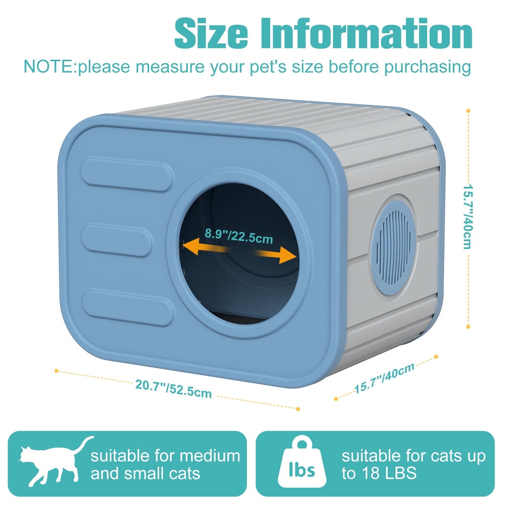 GULAIMOAO camera-shaped design doubles as decorative shelter for pets and patios.
