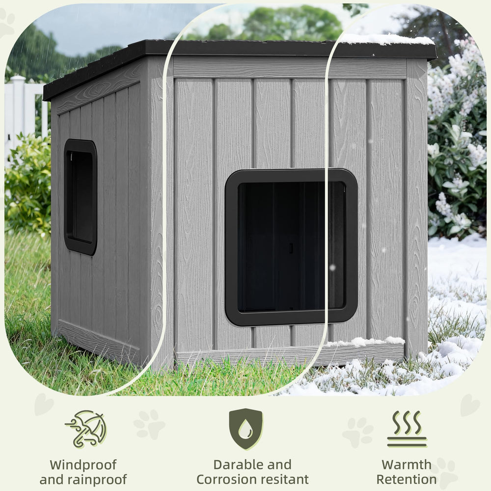 GULAIMOAO insulated resin construction emphasizes durable shelter with thermal protection.