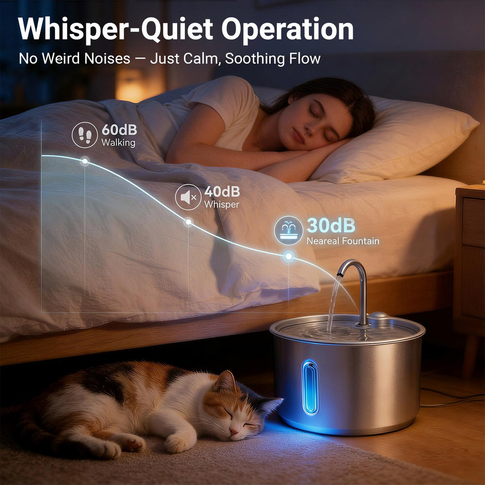 GULUNOOK flow options image demonstrates three modes for cat preference