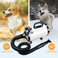 GULUQI nozzle attachments support versatile grooming for varying coat lengths.