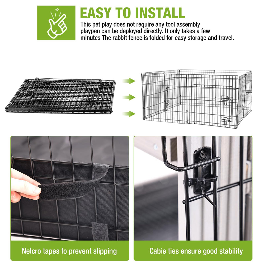 GUTINNEEN Easy tool-free setup for quick assembly