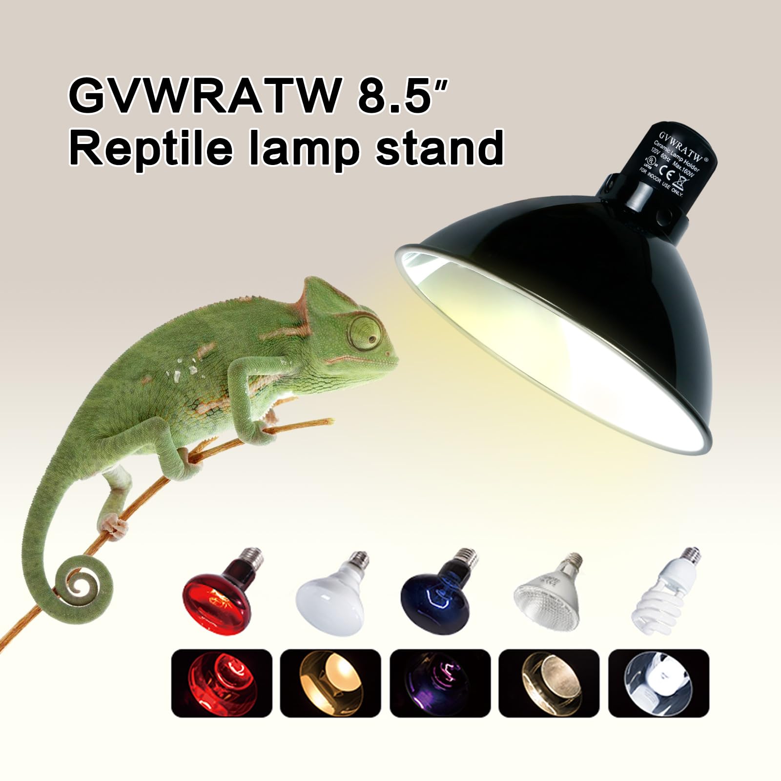 GVWRATW enhanced UVB output supports basking behavior