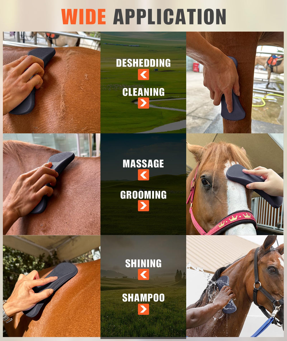 Gydoty multi-animal grooming tool suitable for horses, dogs, cows, and goats
