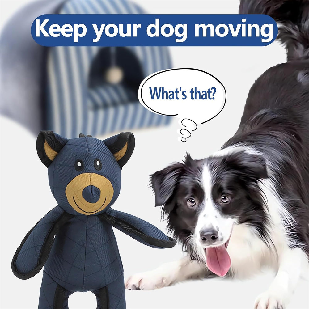 GYLCTOM Unbreaka Bear 2.0 sized for small dogs and interactive fun