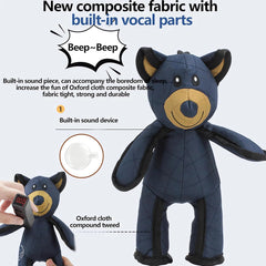 GYLCTOM Unbreaka Bear 2.0 squeaker engages dogs for longer play