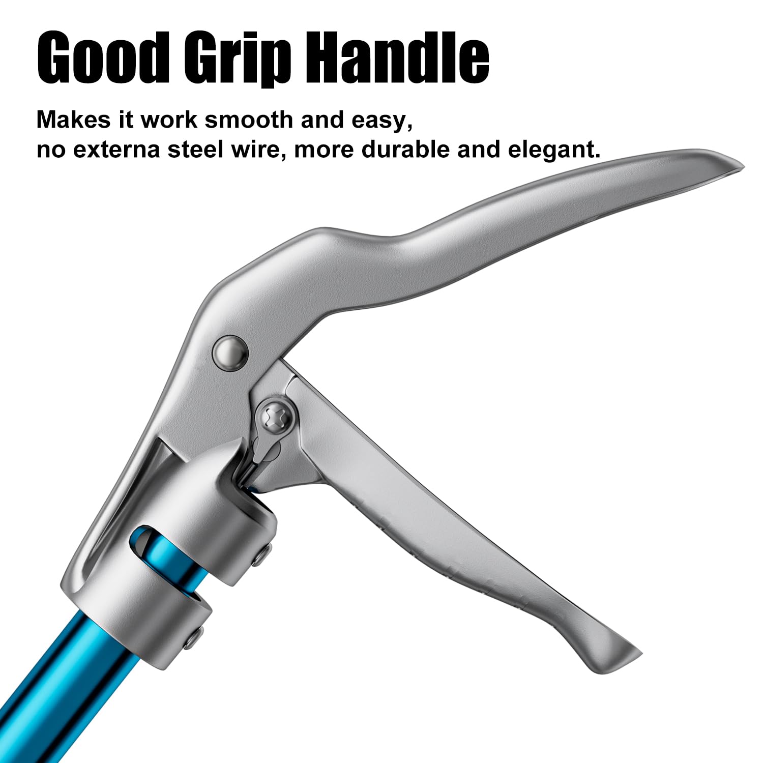 GYORGKSHI aluminum snake grabber with blue oxide finish