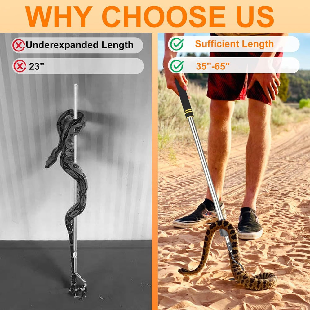 Gzlozak multifunctional snake hook for debris and retrieval tasks.