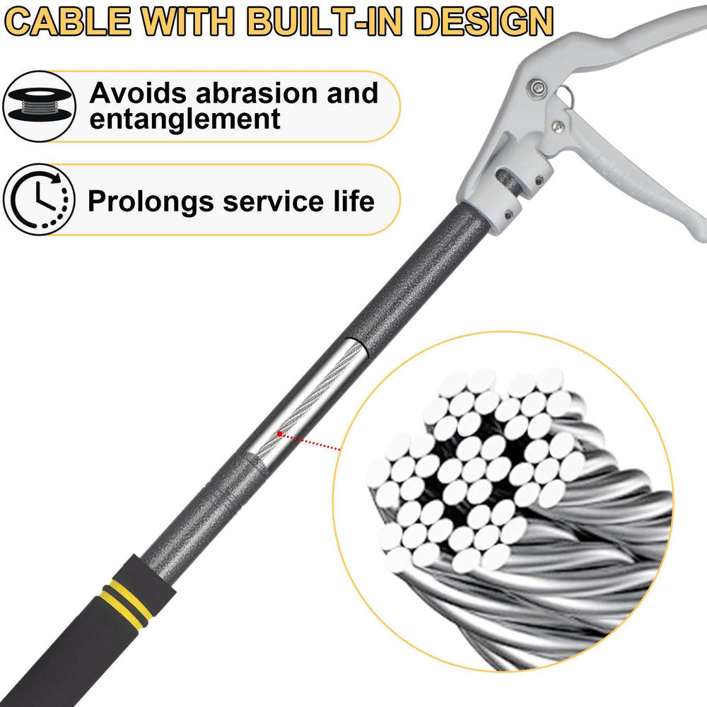 Gzlozak Snake Tongs Backyard Use - ideal for garden, coop, or camping scenarios.
