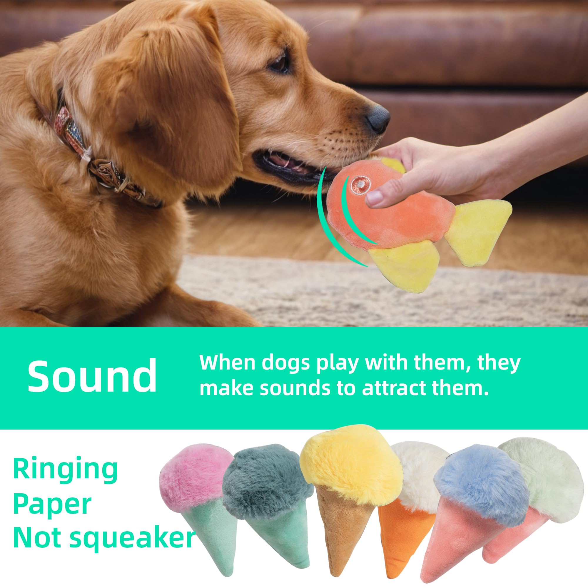 GZQKUSO puppy toy pineapple invites playful nibbling and interaction.