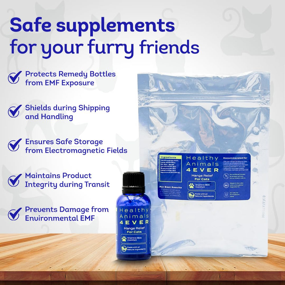 HA4E safe packaging shows preservative-free, chemical-free design.