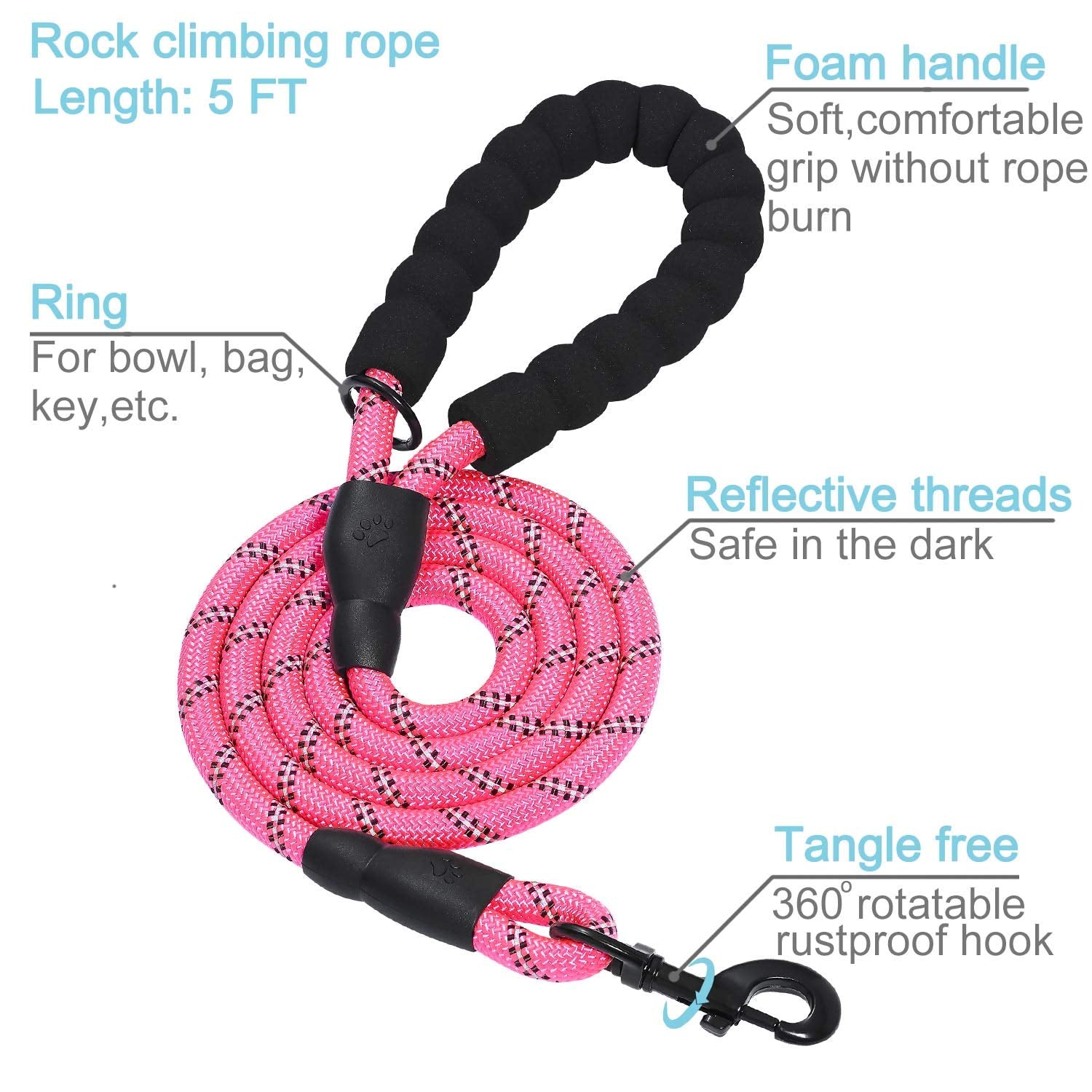 haapaw durable nylon webbing collar built for long everyday use
