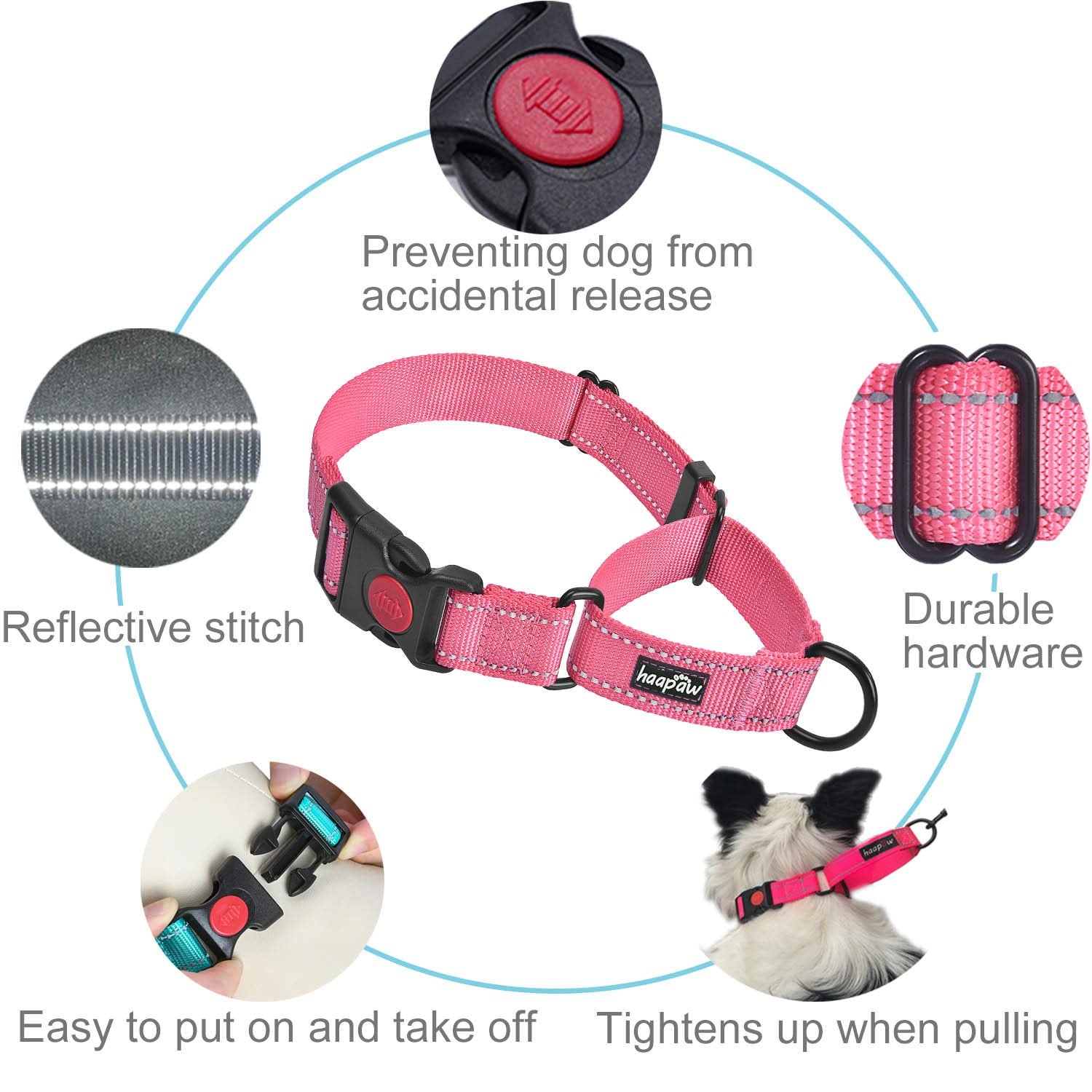 haapaw reflective piping ensures visibility during night walks for added safety
