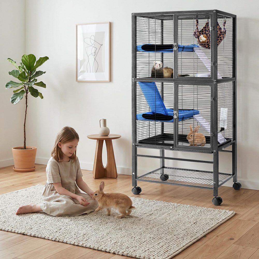 HABUTWAY removable ramp sleeve protects paws during play.