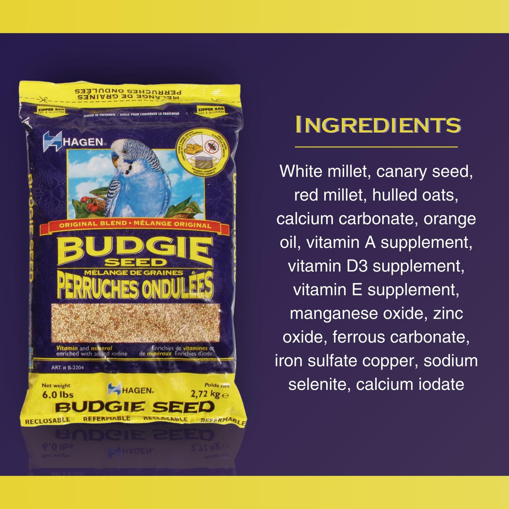 Hagen seed with fresh greens suggesting variety and dietary balance.