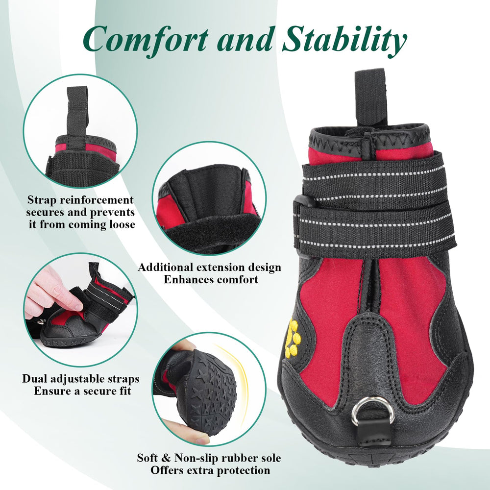 HAGGEMI Strap-On Drop Foot Brace reflective laces boost nighttime visibility and safety.