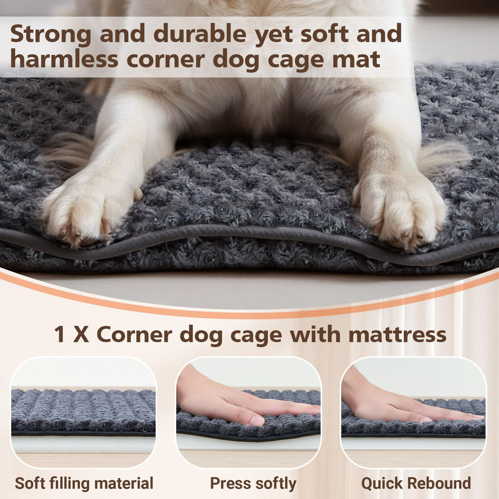 Anti-slip bottom keeps the Croblissful pad in place during use.