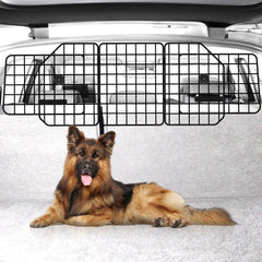 HAITRAL universal barrier main panel extended for wide SUV cargo areas, secure pet separation