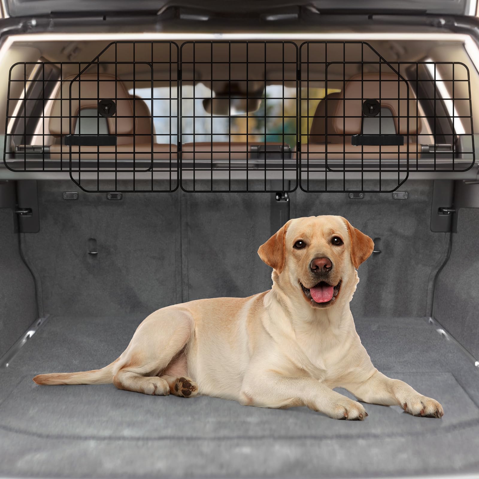 HAITRAL barrier compact design stores neatly in the trunk