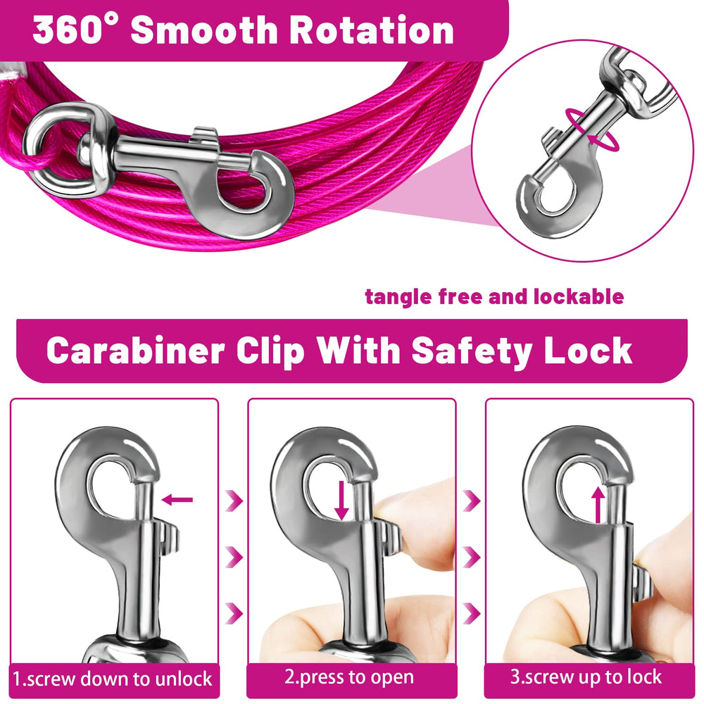 HaiYUAN ultra-tensile steel cable stands up to strong dogs and busy yards