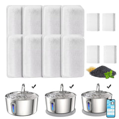 HAJXM replacement filter pack closeup highlighting multi‑stage filtration for clean water.