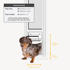Hakuna Pets spring jack pressure mount enables rental-friendly installation