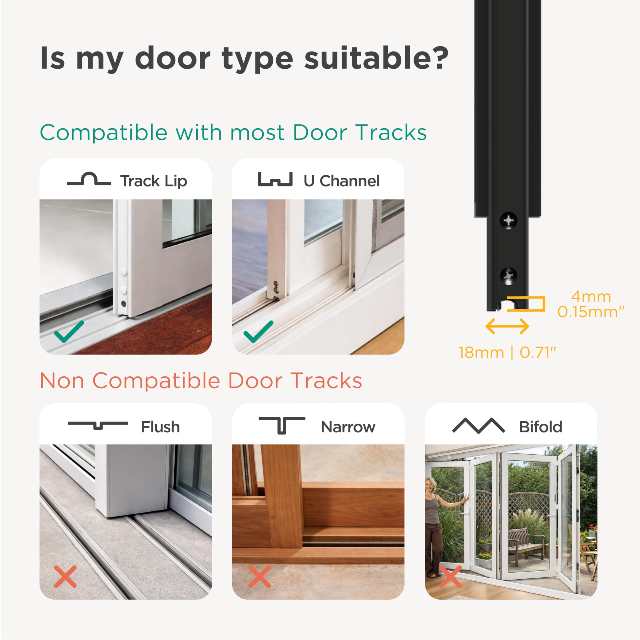 Hakuna Pets locking-panel demonstrates secure control over pet access