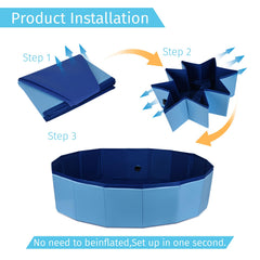 HALAGAS foldable cat birth box open demonstrates quick setup.