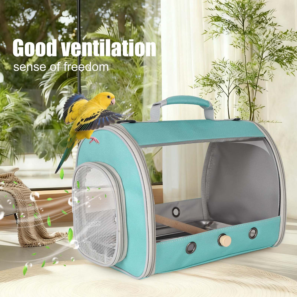 Halinfer compact lightweight design suits vet visits and outdoor trips.