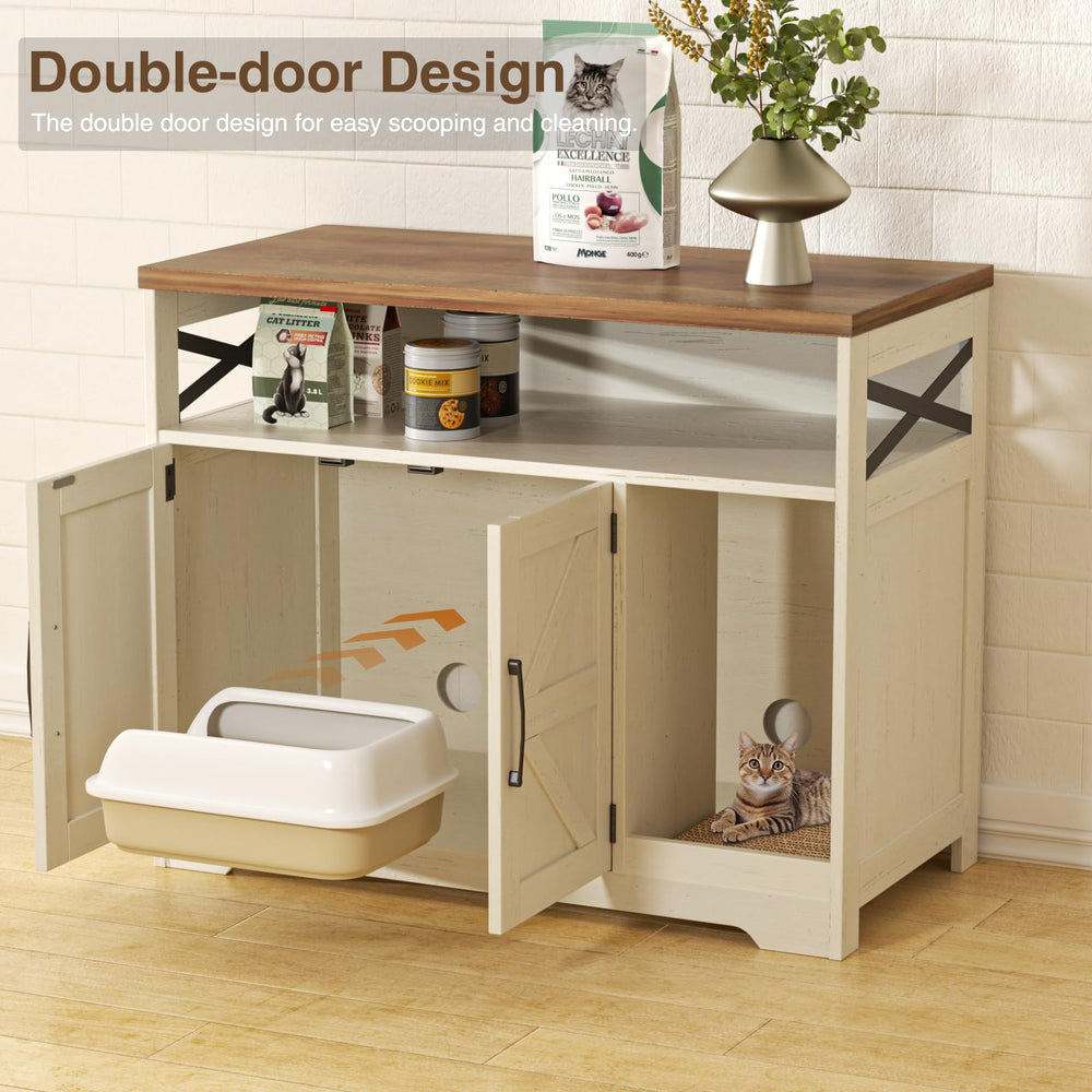 Halitaa double-door enclosure offers private, quiet littering