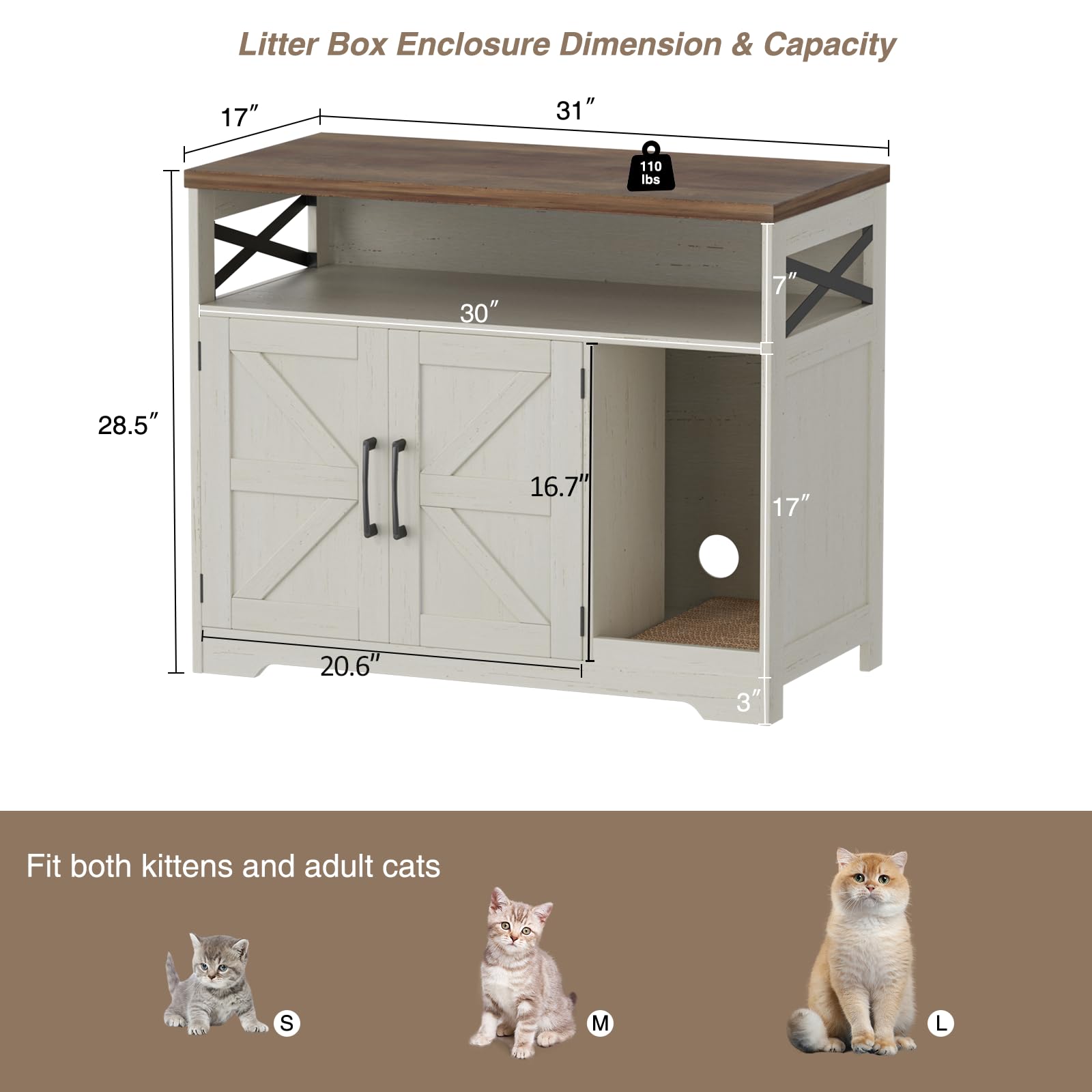 Halitaa end table style adds pet space to living areas
