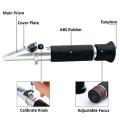 Hallocool aluminum body and rubber grip withstands travel and use.