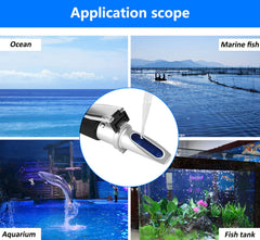 Hallocool refractometer with ATC provides stable results across temperatures.