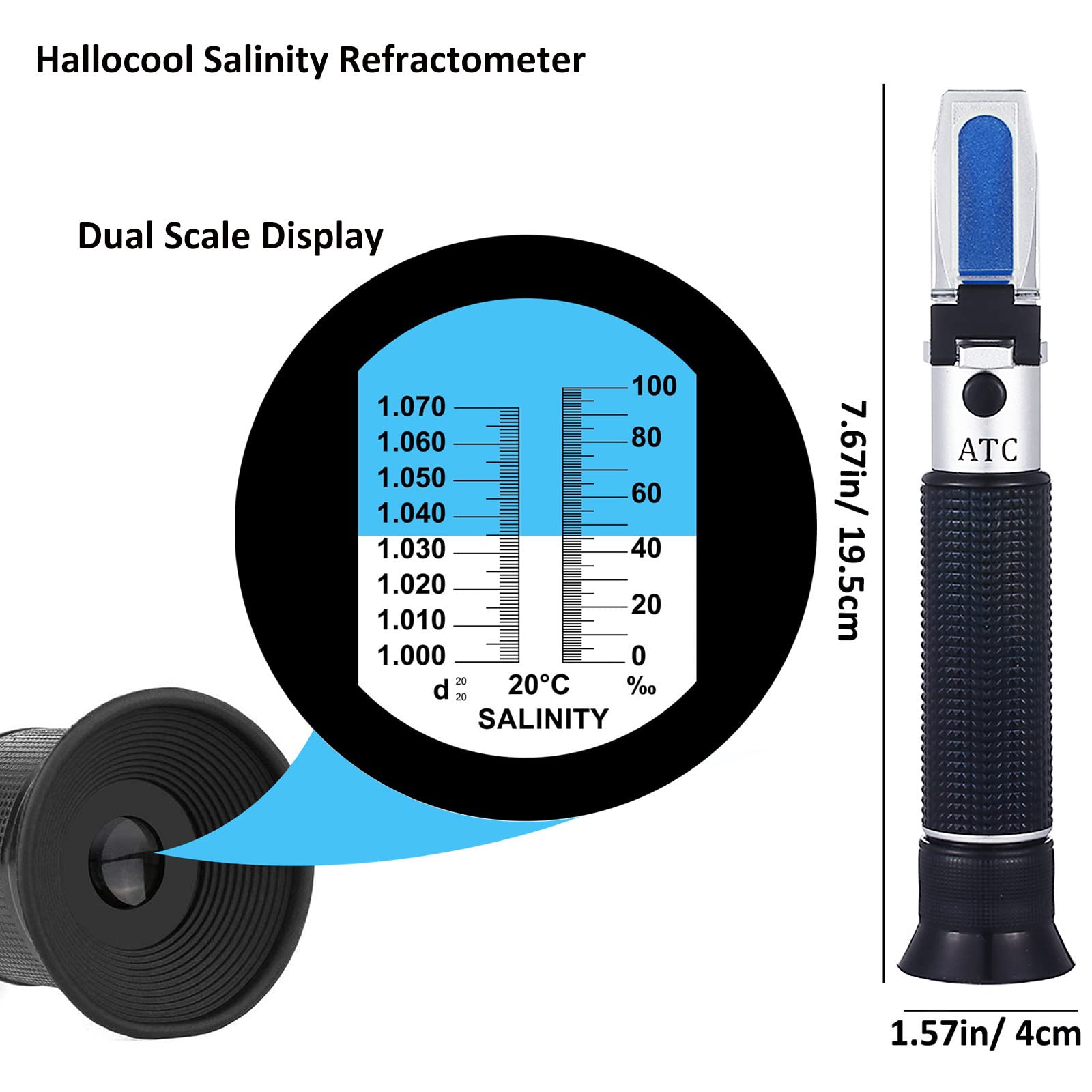 Ideal for aquariums, marine tanks, and saltwater pools.