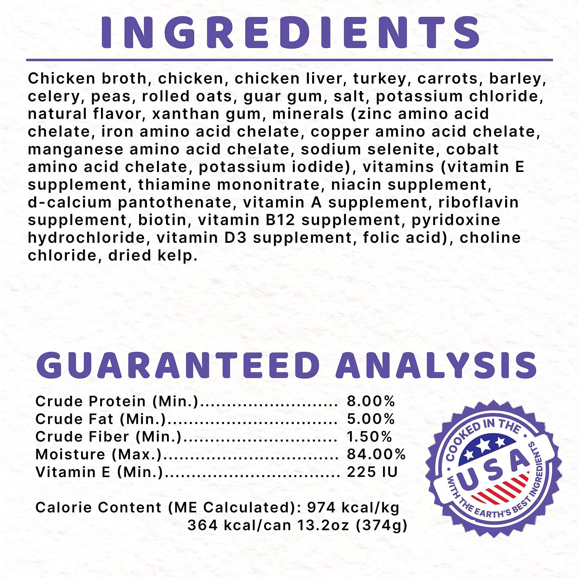 Halo Healthy Grains soft pate texture with chicken and vegetables in bowl