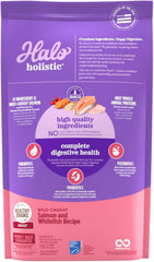 Halo Holistic kibble close-up showcasing high-quality protein for energy and muscle maintenance