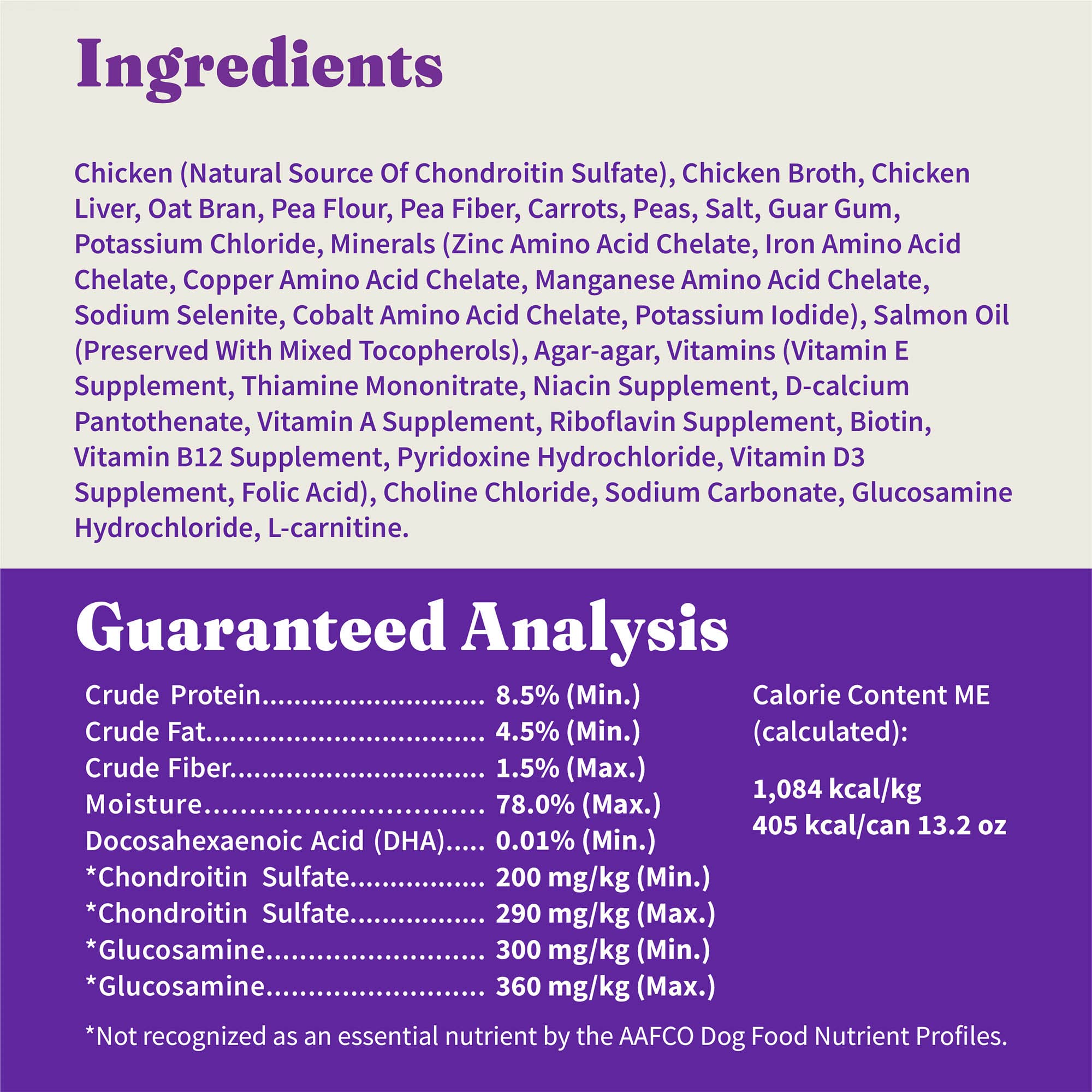 Halo Senior wet dog food no corn wheat soy preservatives for clean nutrition
