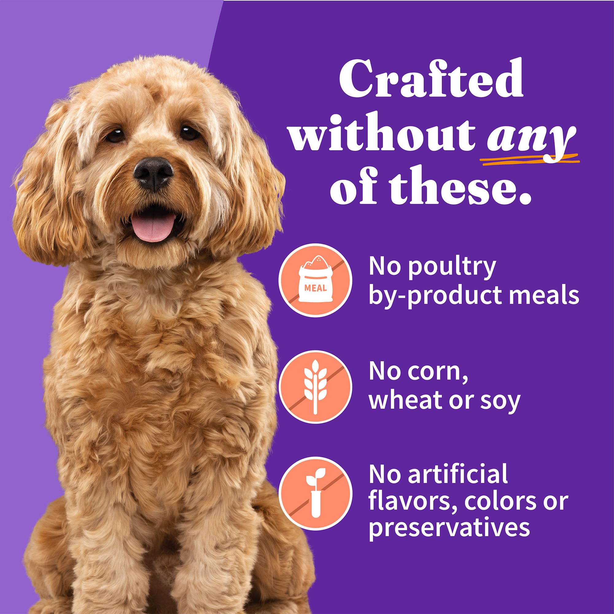 Halo non-GMO fruits and vegetables add natural flavor.