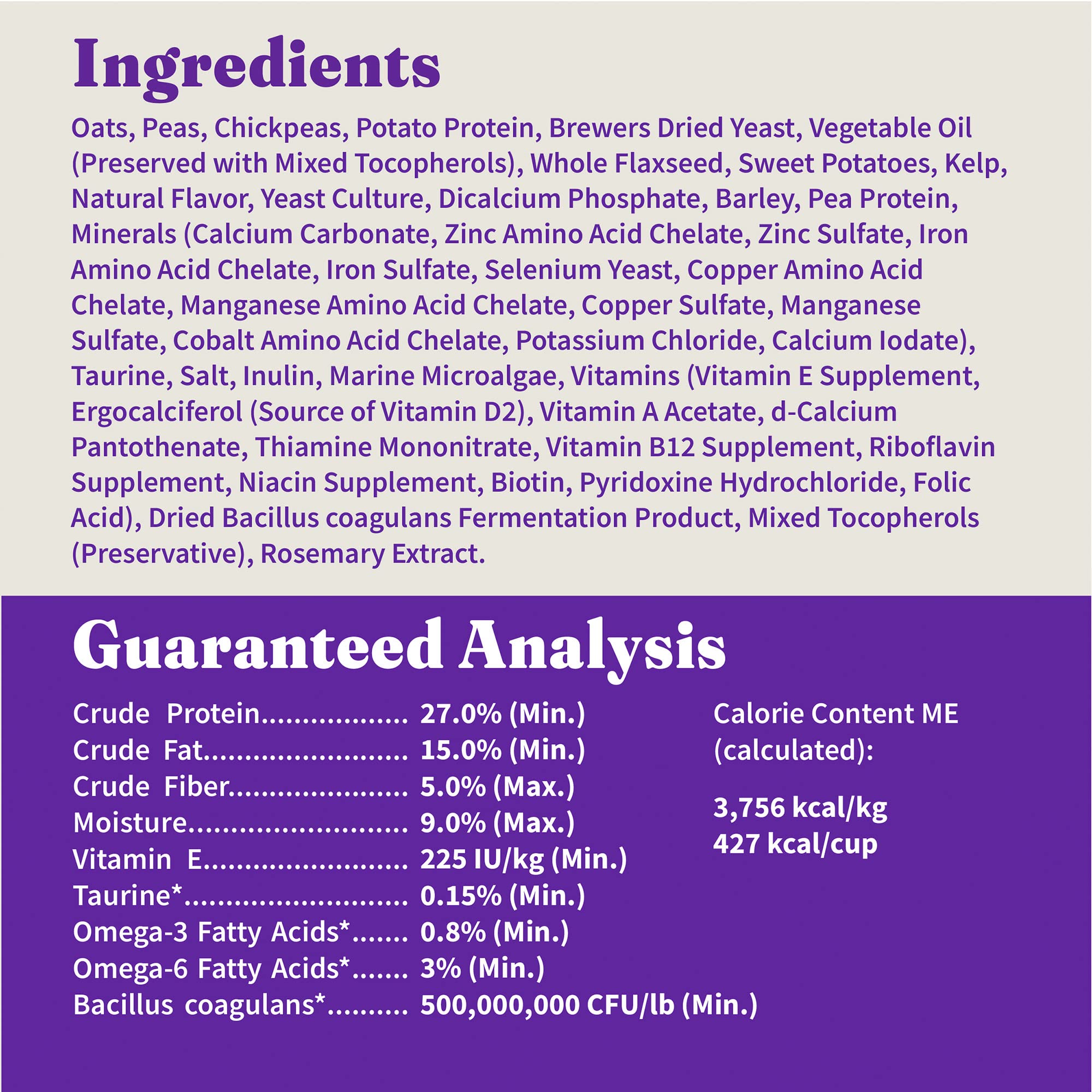 Halo vegan dog food free from artificial colors flavors and preservatives