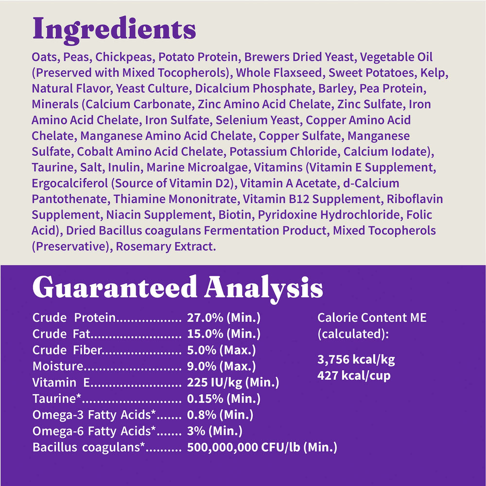 Halo vegan dog food free from artificial colors flavors and preservatives