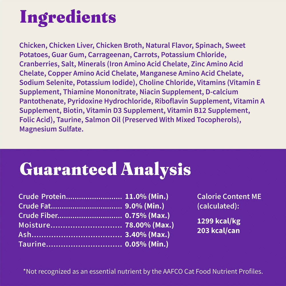 Halo pack of 12 cans provides convenient, steady nutrition