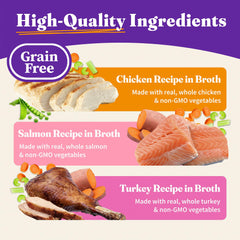 Halo wet cat food pate turkey serve: hearty poultry flavor for satisfying meals