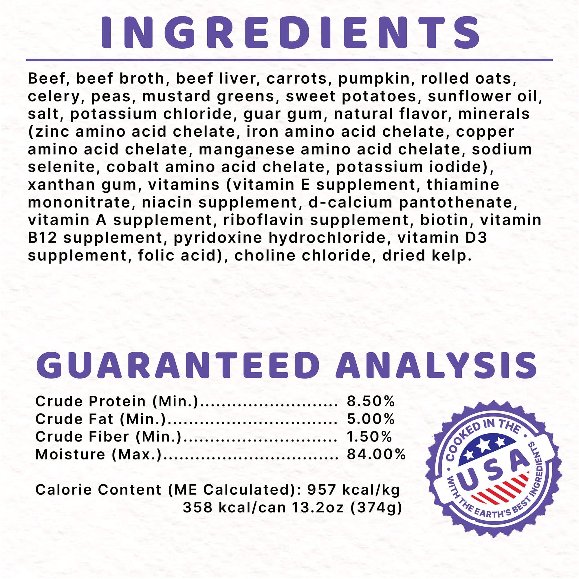 Halo Beef Recipe in Broth no artificial flavors