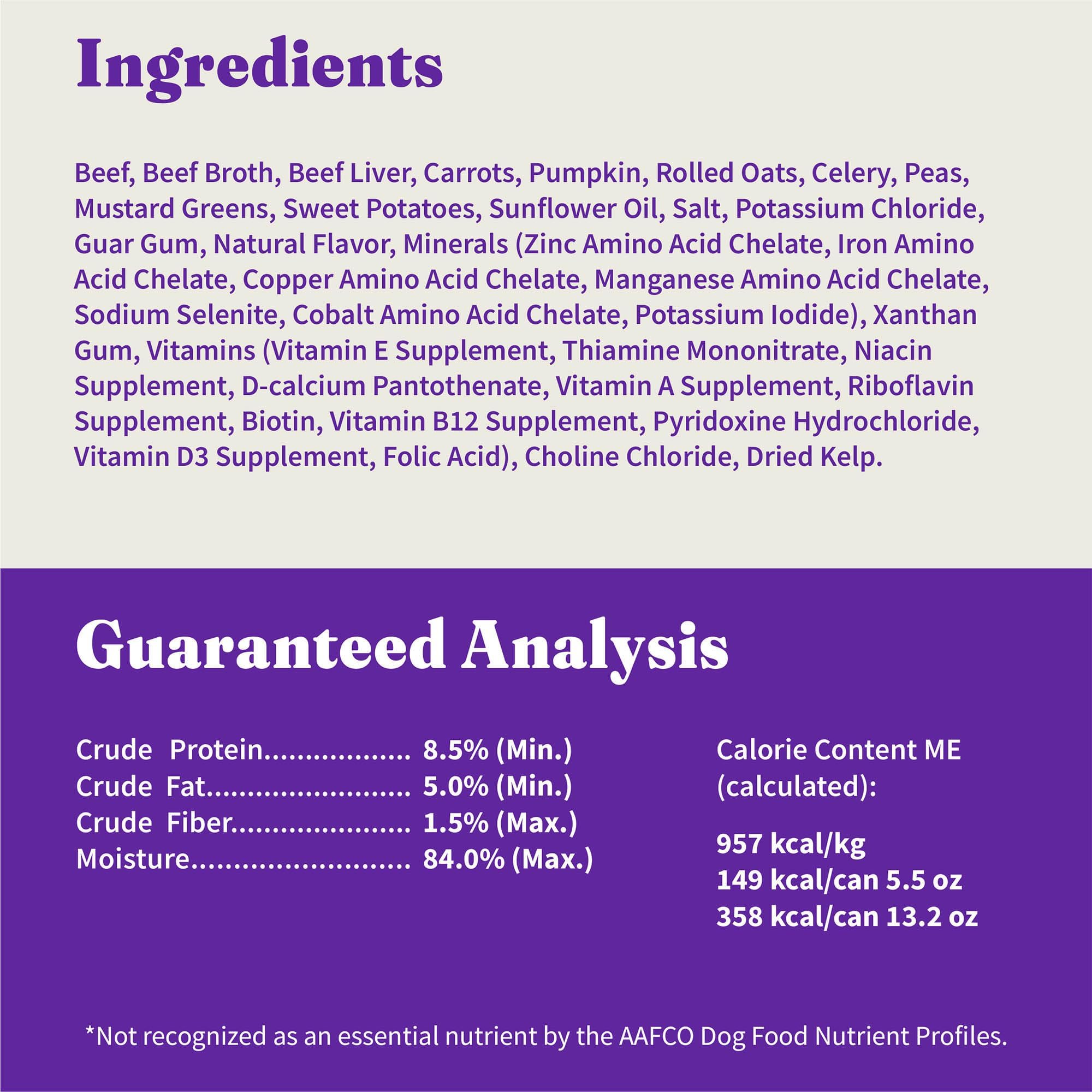 Halo Wet Dog Food USA-made with quality ingredients