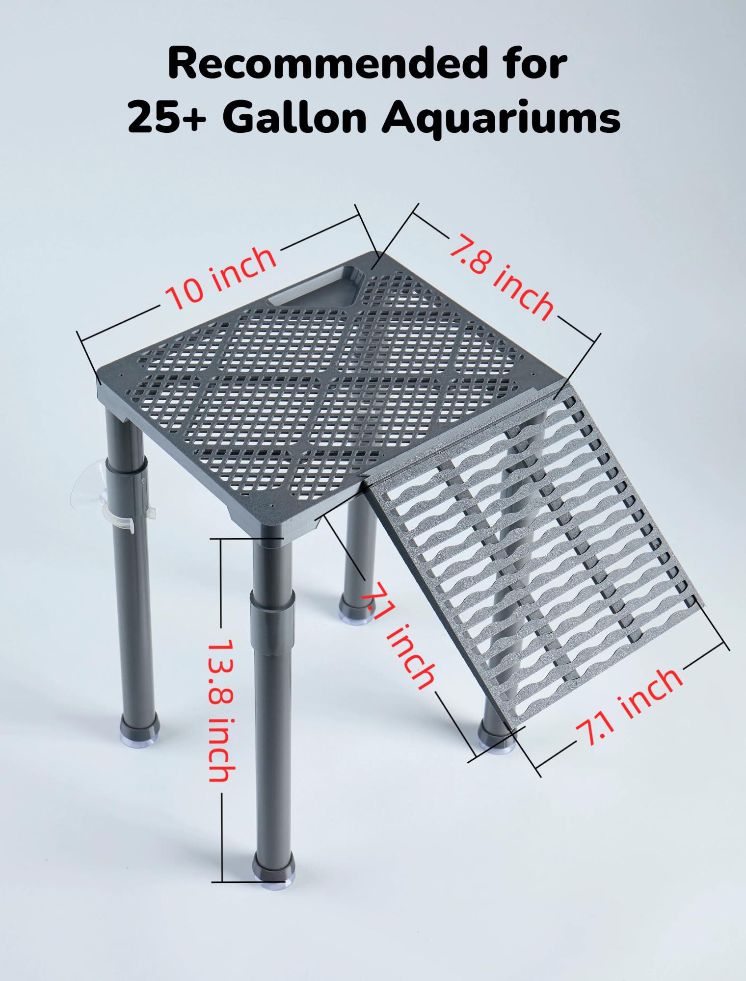 Halomyyth SolidForm adjustable height from 10 to 13.8 inches.