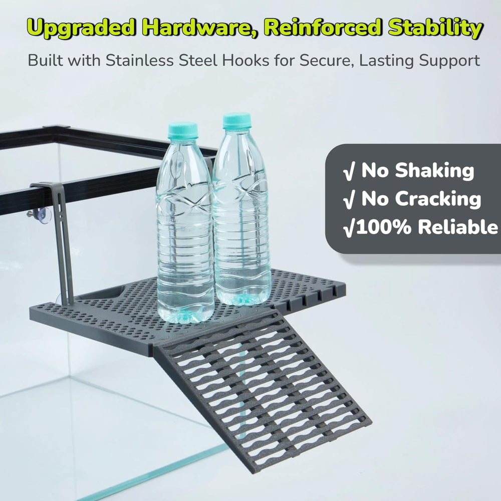 Halomyyth turtle-safe materials resist dirt and simplify cleaning.