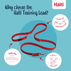 Halti Training Lead soft padding: gentle grip for longer, calmer walks.