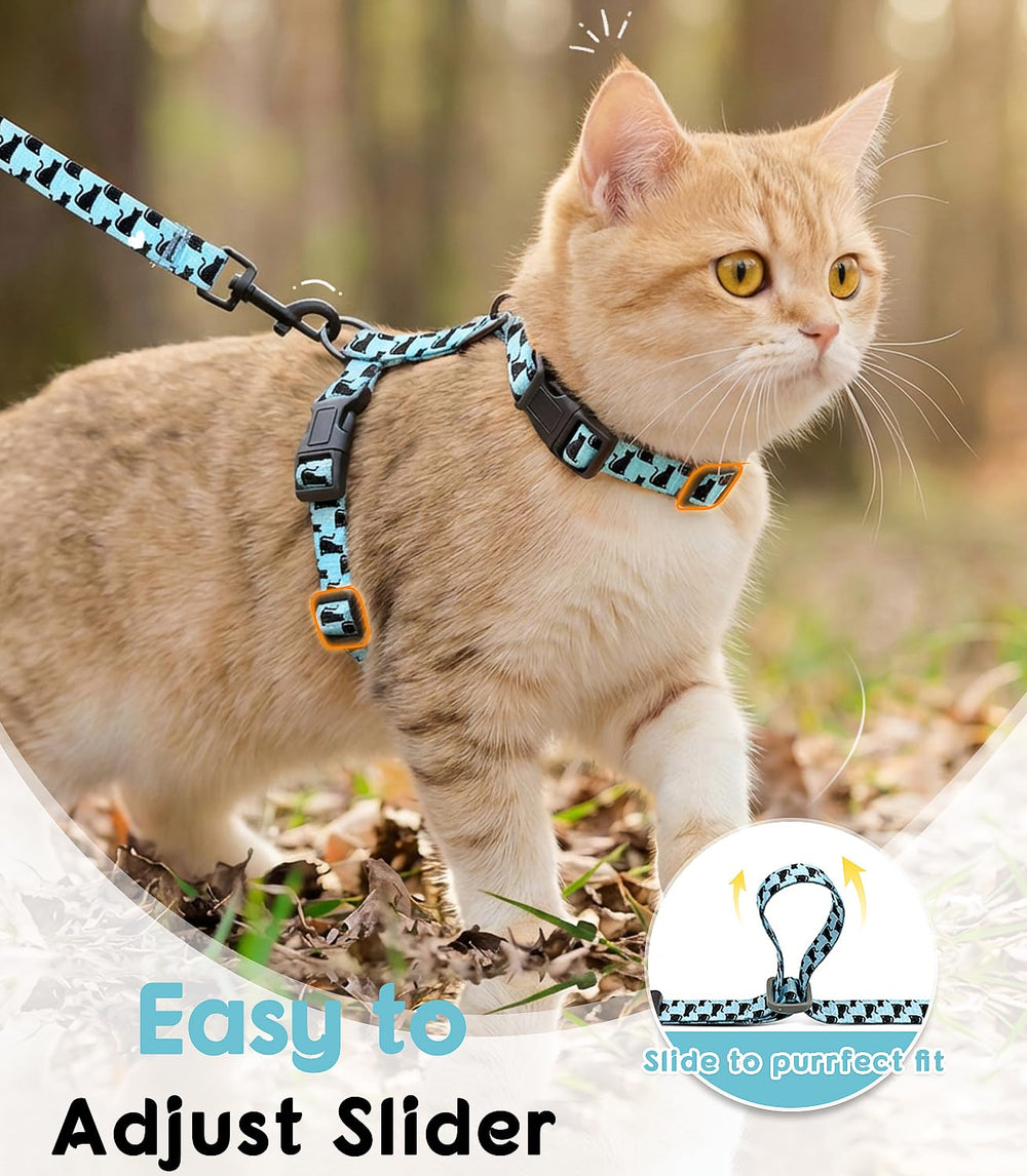 Halypet adjustable neck and chest sizing for secure fit.