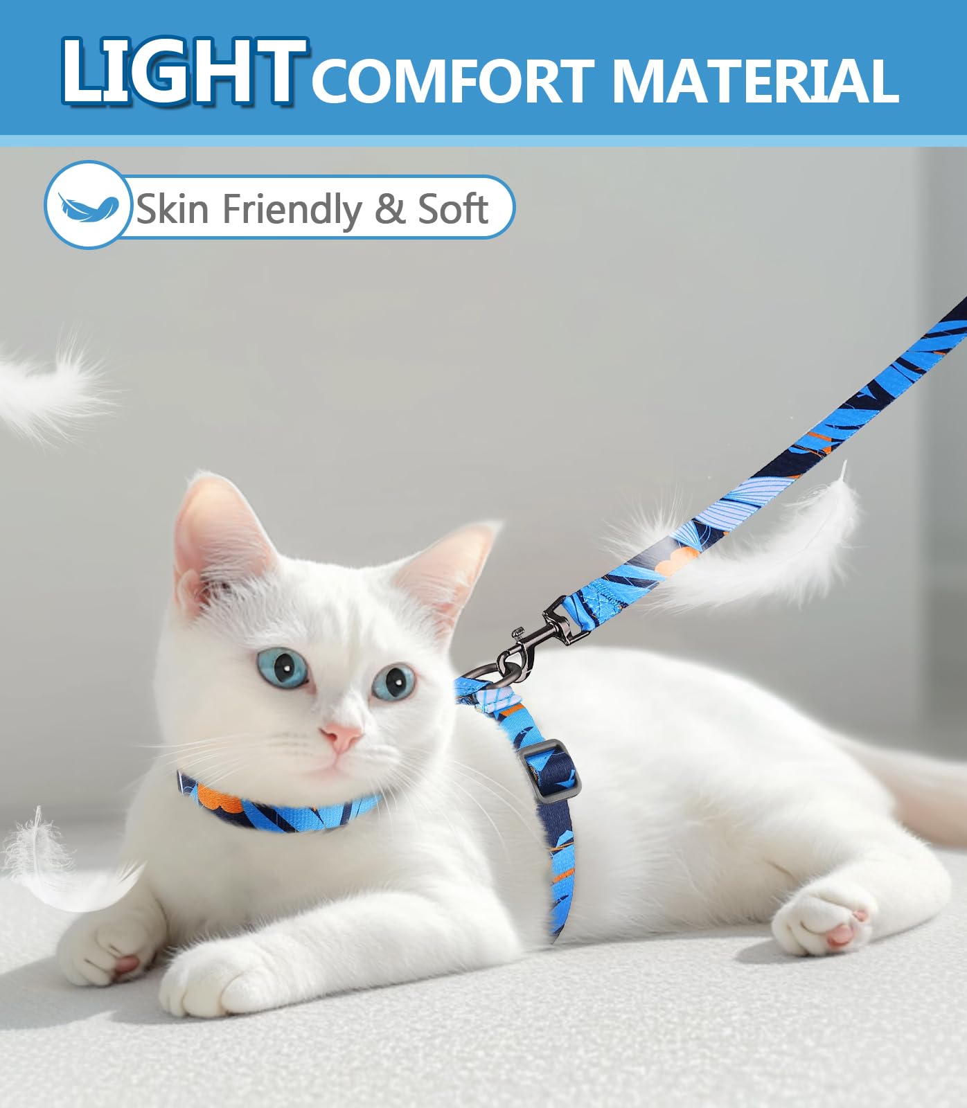 Halypet H300 Pro adjustable neck and abdomen fit a range of cats