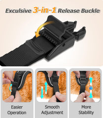 Halypet H600 Pro ergonomic-dispersion-points ensure even leash tension